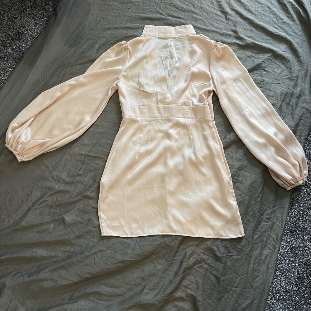 PLT cream color dress size 12